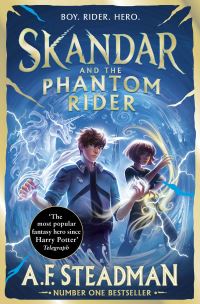 Book Cover for Skandar and the Phantom Rider by A F Steadman