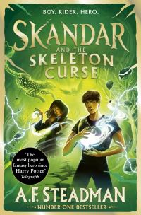 Book Cover for Skandar and the Skeleton Curse by A F Steadman
