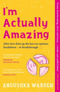 Book Cover for I'm Actually Amazing by Anoushka Warden