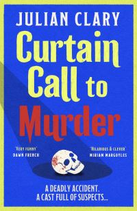 Book Cover for Curtain Call to Murder by Julian Clary