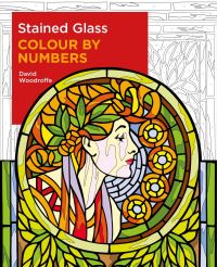 Book Cover for Stained Glass Colour by Numbers by David Woodroffe