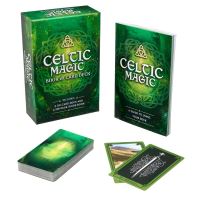 Book Cover for Celtic Magic Book & Card Deck by Marie Bruce