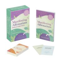 Book Cover for Manifesting Affirmations Book & Card Deck by Emily Anderson