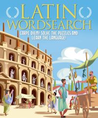 Book Cover for Latin Wordsearch by Eric Saunders