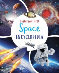 Book Cover for Children's First Space Encyclopedia by Claudia Martin, Helen Giles