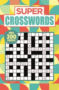 Book Cover for Super Crosswords by Eric Saunders