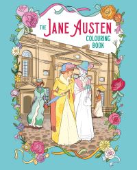 Book Cover for The Jane Austen Colouring Book by Ludovic Salle