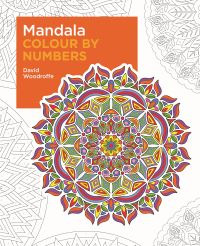 Book Cover for Mandala Colour by Numbers by David Woodroffe