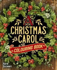 Book Cover for A Christmas Carol Colouring Book by Martin Bustamante