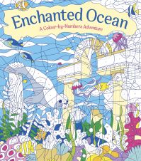 Book Cover for Enchanted Ocean: A Colour-by-Numbers Adventure by Georgie Fearns