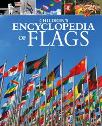Book Cover for Children's Encyclopedia of Flags by Claudia Martin