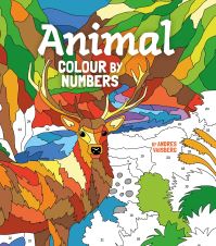 Book Cover for Animal Colour by Numbers by Arcturus Publishing Limited
