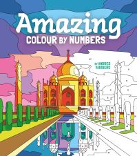 Book Cover for Amazing Colour by Numbers by Arcturus Publishing Limited