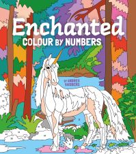 Book Cover for Enchanted Colour by Numbers by Andres Vaisberg