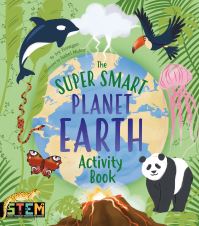 Book Cover for The Super Smart Planet Earth Activity Book by Gemma Barder