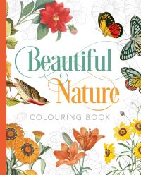 Book Cover for Beautiful Nature Colouring Book by Peter Gray