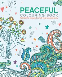 Book Cover for The Peaceful Colouring Book by Tansy Willow