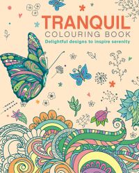 Book Cover for The Tranquil Colouring Book by Tansy Willow