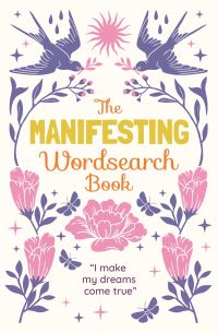 Book Cover for The Manifesting Wordsearch Book by Eric Saunders