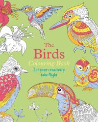 Book Cover for The Birds Colouring Book by Tansy Willow