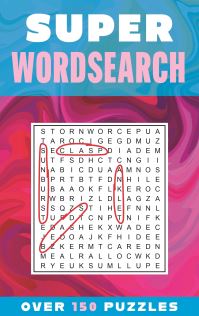 Book Cover for Super Wordsearch by Eric Saunders