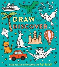 Book Cover for Draw and Discover by Corinna Keefe