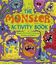 Book Cover for The Monster Activity Book by Emily Stead