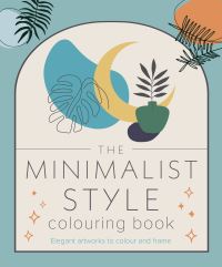 Book Cover for The Minimalist Style Colouring Book by Tansy Willow