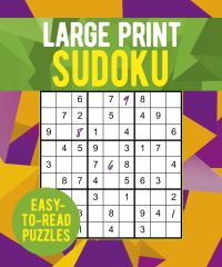 Book Cover for Large Print Sudoku by Eric Saunders