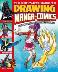 Book Cover for The Complete Guide to Drawing Manga + Comics by Lisa Regan, Joe Harris