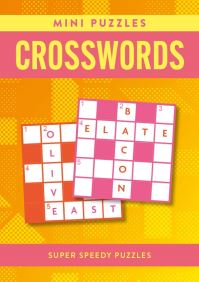 Book Cover for Mini Puzzles Crosswords by Eric Saunders