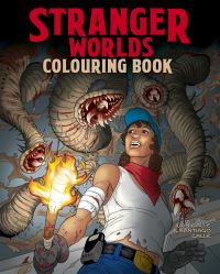 Book Cover for Stranger Worlds Colouring Book by Juan Calle, Santiago Calle