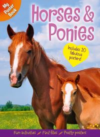 Book Cover for My Poster Book: Horses & Ponies by Samantha Hilton