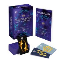 Book Cover for Numerology Book & Card Deck by Sahar HuneidiPalmer