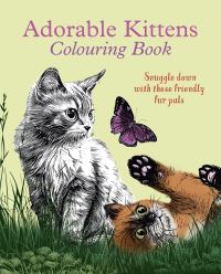 Book Cover for Adorable Kittens Colouring Book by Tansy Willow