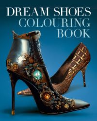 Book Cover for Dream Shoes Colouring Book by Tansy Willow