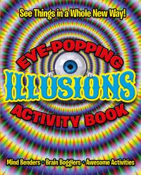 Book Cover for Eye-Popping Illusions Activity Book by Pat Jacobs