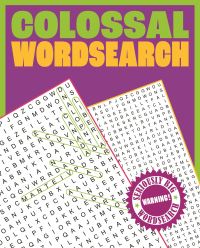 Book Cover for Colossal Wordsearch by Eric Saunders