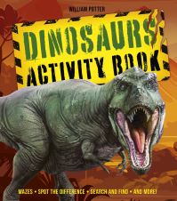 Book Cover for Dinosaurs Activity Book by William Potter