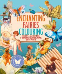 Book Cover for Enchanting Fairies Colouring Kit by Peter Gray