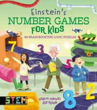 Book Cover for Einstein's Number Games for Kids by Lisa Regan