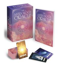 Book Cover for The Astrology Oracle Book & Card Deck by Marion Williamson