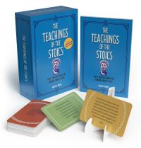 Book Cover for The Teachings of the Stoics Book and Card Deck by Michael Moore