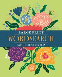 Book Cover for Large Print Wordsearch by Eric Saunders