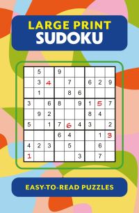 Book Cover for Large Print Sudoku by Eric Saunders