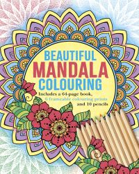 Book Cover for Beautiful Mandala Colouring Kit by Tansy Willow