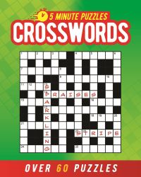 Book Cover for 5 Minute Puzzles: Crosswords by Eric Saunders