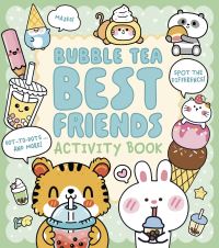 Book Cover for Bubble Tea Best Friends Activity Book by Em Bruce