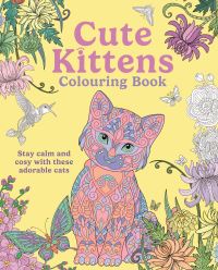 Book Cover for Cute Kittens Colouring Book by Tansy Willow