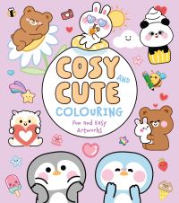 Book Cover for Cosy and Cute Colouring by Violet Peto